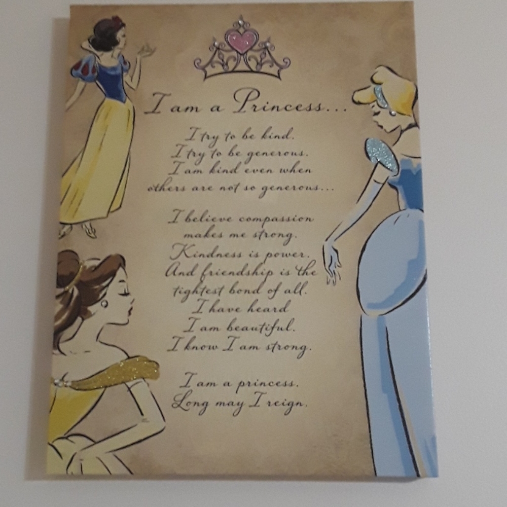 Disney Canvas I am Princess